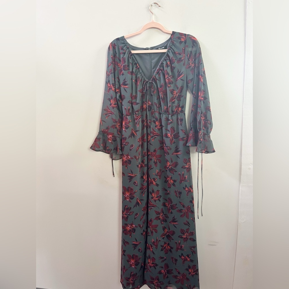 Madewell floral maxi dress‎ 0